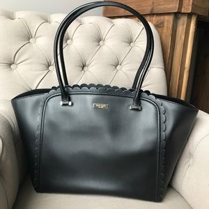 Kate Spade Leather Maple Court Scalloped Tote